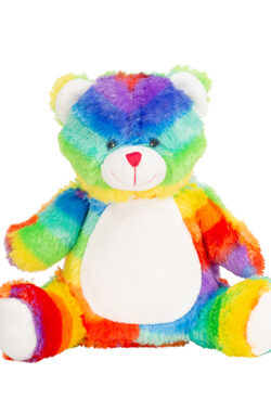 Rainbow Plüschbär Print Me 20cm