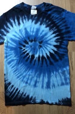 Rainbow Batik T-Shirt bunt Größe S