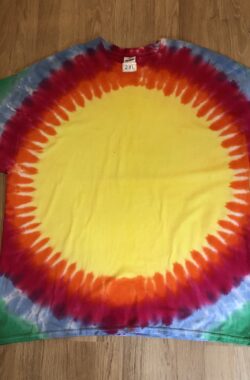 Rainbow Batik T-Shirt 2XL