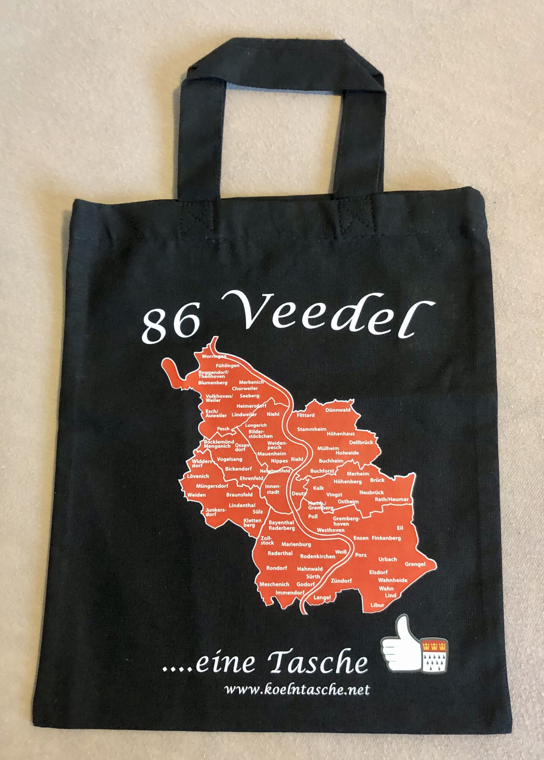 Sofftasche Mini schwarz