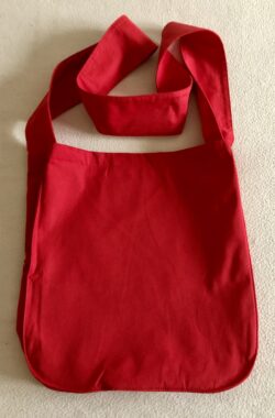 Kamellebüggel/Wurfbeutel/Umhängetasche rot