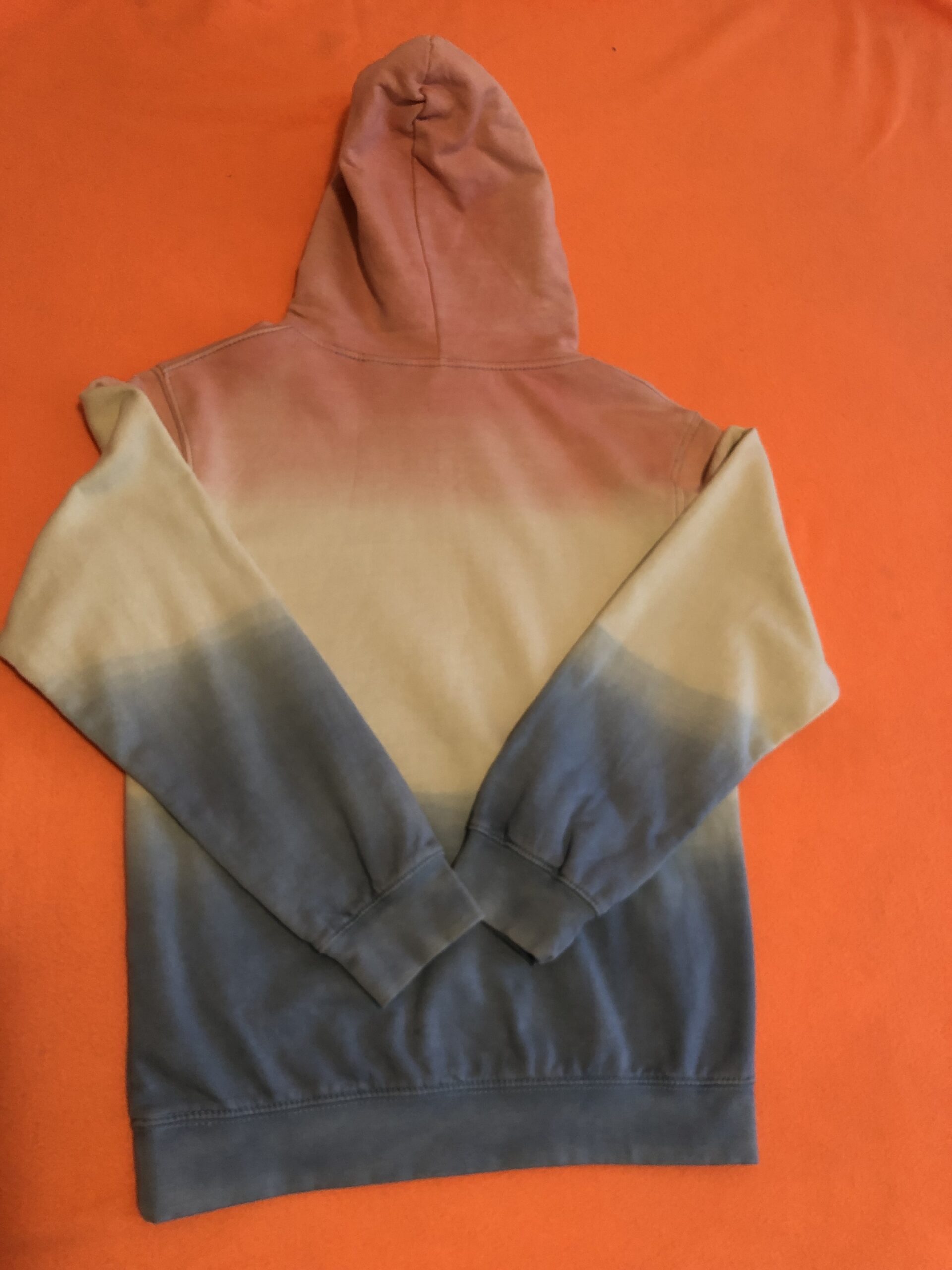 Batik Hoodie, Sweatshirt Pastel Sunset 2XL – Bild 2