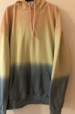 Batik Hoodie, Sweatshirt Pastel Sunset 2XL