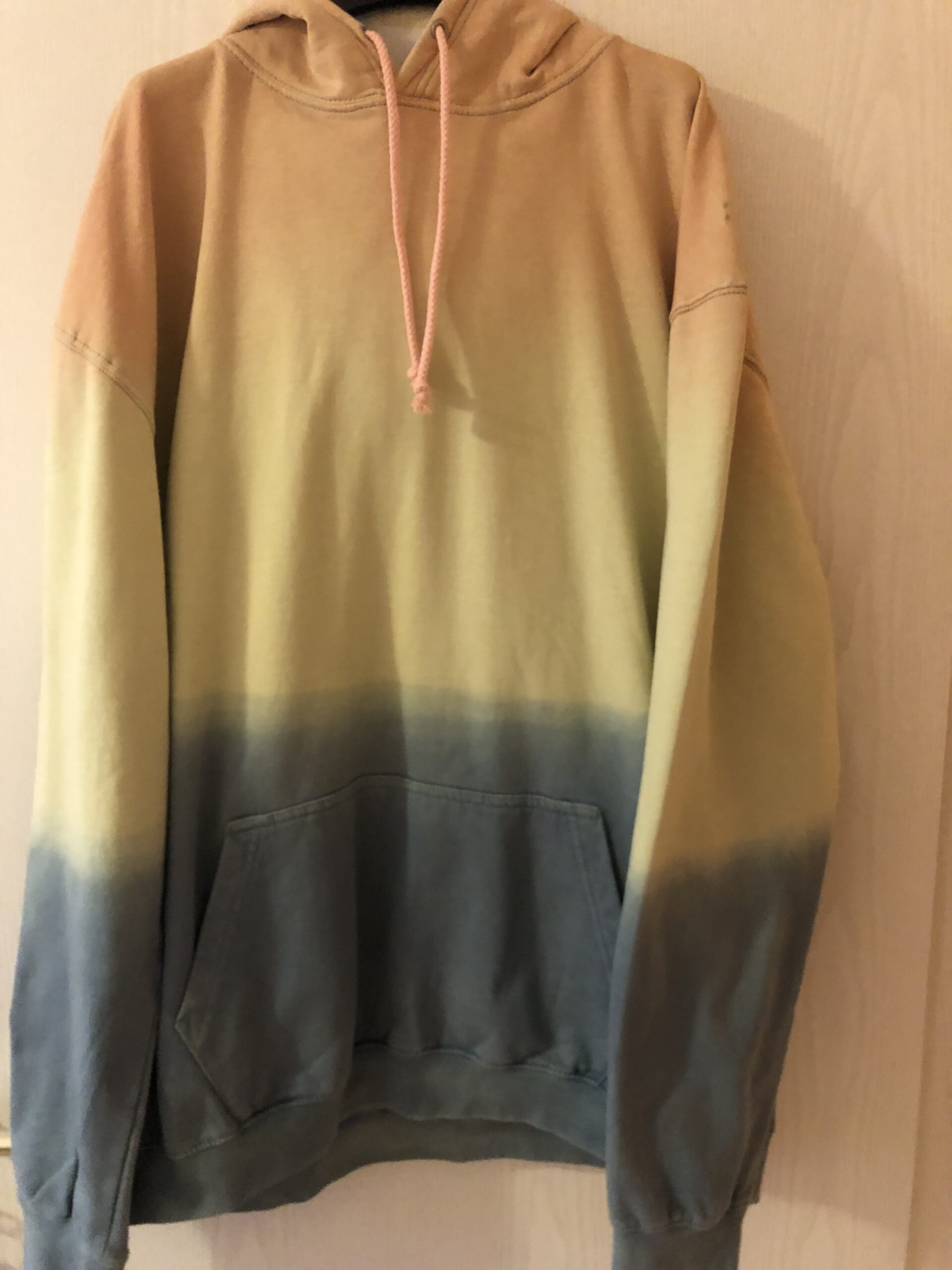 Batik Hoodie, Sweatshirt Pastel Sunset 2XL